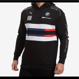 Puma BMW black motorsport street hoodie